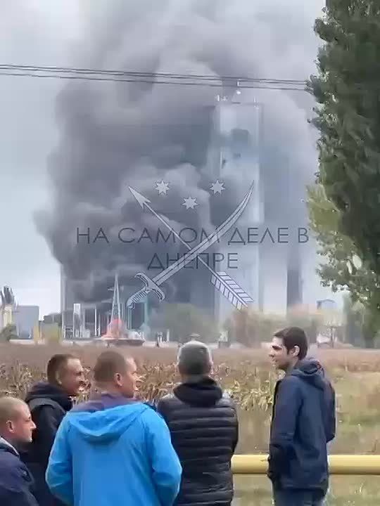 Последствия атаки российских беспилотников на украинскую инфраструктуру