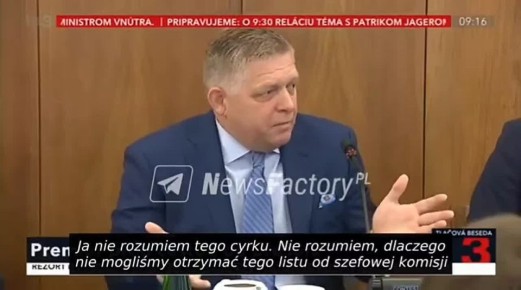Словацкий премьер Роберт Фицо высказался по поводу очередного, уже девятнадцатого по счету, пакета санкций против России