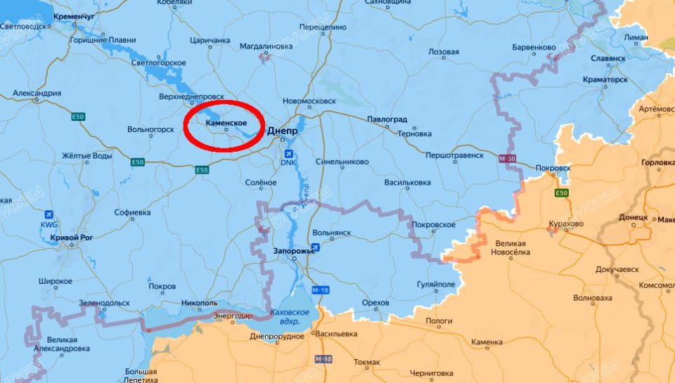 На месте удара в Днепродзержинске (укр