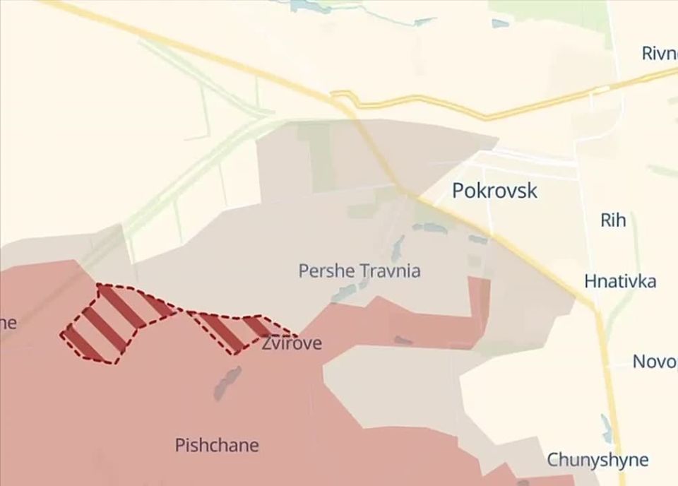 ВС РФ продвинулись в Покровске и к юго-западу от города у Зверевого, — украинские ресурсы