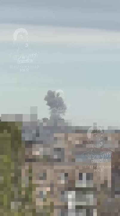 Мощные взрывы в Кривом Роге Днепропетровской области