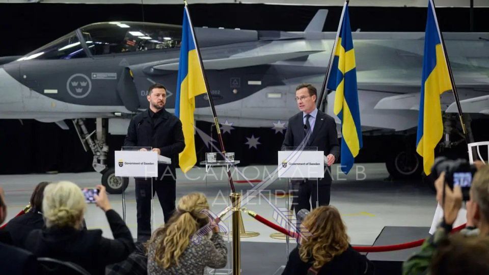 Шведский концерн Saab планирует развернуть на Украине производство истребителей Gripen