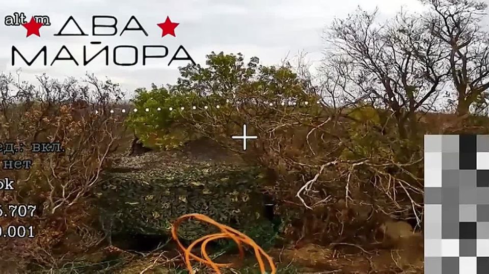 Два майора: Запорожский фронт. После нашего прорыва в Малую Токмачку севернее н.п. Орехов. противник дооборудует позиции