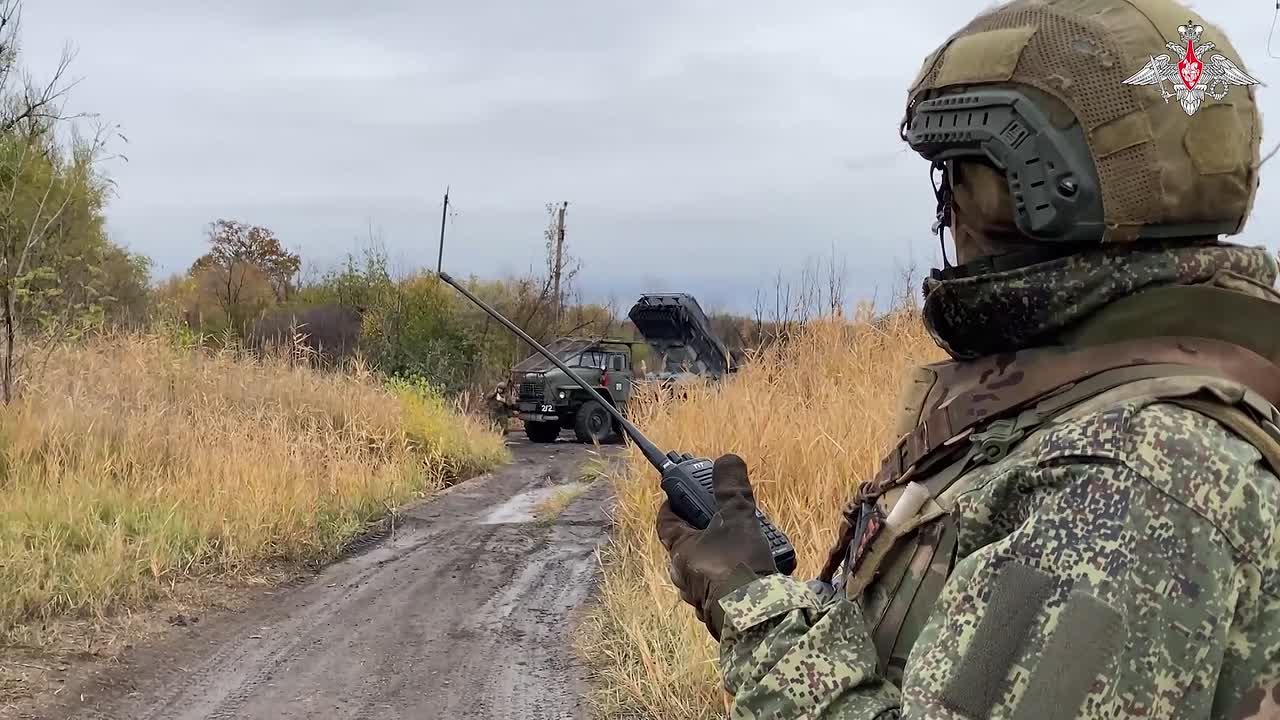 Минобороны России: Расчеты «Града» продолжают наносить мощные удары по противнику