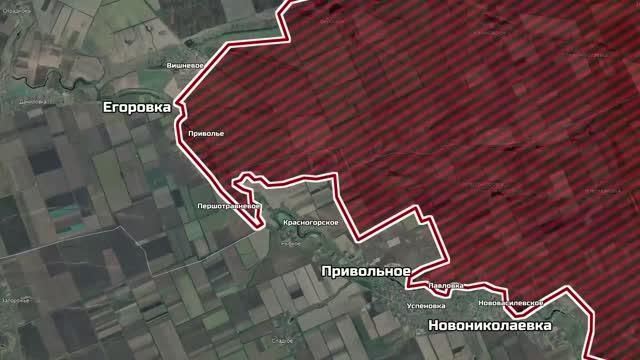 ТАСС публикует кадры из освобожденных Новониколаевки, Привольного и Егоровки