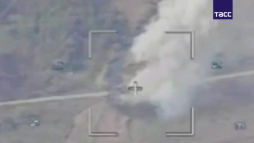 ТАСС публикует кадры из освобожденного Вишневого а Днепропетровской области