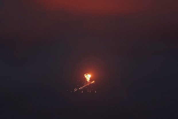По Днепропетровску впервые прилетела новая дальнобойная бомба