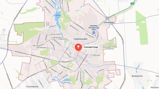 Где находится "Елизаветград"? Карта Украины как схема Бермудского треугольника