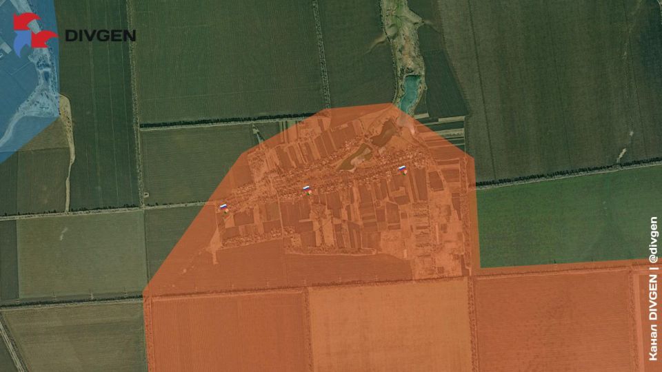 Появляются геопривязки освобождения Новоалександровки в Днепропетровской области