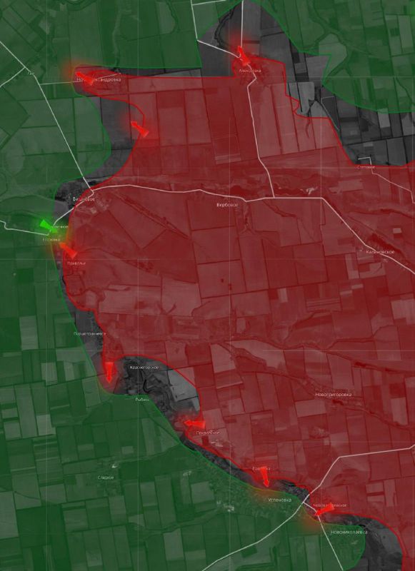 «На Днепропетровском направлении фиксируются новые изменения линии фронта