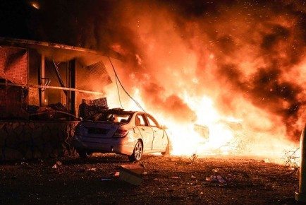 RusVesna: В Днепропетровской области вспыхнул огромный пожар после атаки