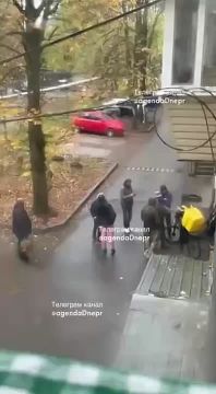 В Днепропетровске #людоловы вызвали курьера с доставкой, насильно мобилизовали его и забрали сумку с едой