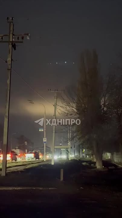 Павлоград подвергся массированной атаке дронов, — сообщают местные паблики