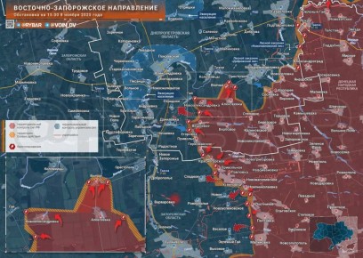 Волчье наше. Тем временем на Восточно-Запорожском направлении «Восточный экспресс» продолжает двигать фронт вглубь Днепропетровской области