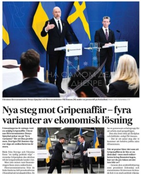 Дай, дай, дай. Украина уверенно заявила о скором начале передачи шведских самолетов Gripen