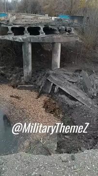 Мост в Александровке Днепропетровской области вышел из чата после авиаудара ВКС России