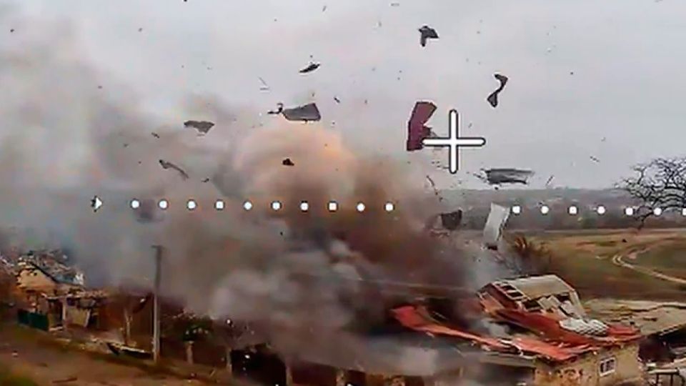 Опубликованы кадры боев за Орестополь в Днепропетровской области