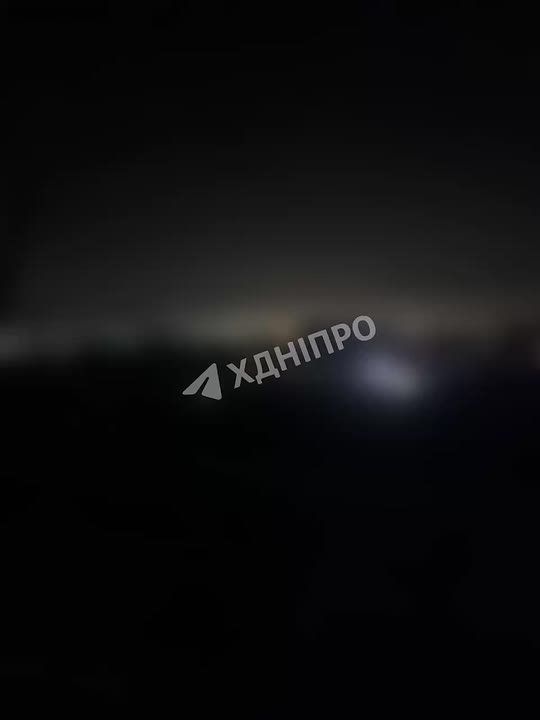 Один из прилётов в Днепропетровске