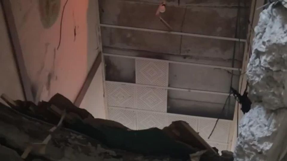 В Днепропетровске повреждено здание редакции "Суспильного"(Общественного) и "Украинского радио " после атаки на город