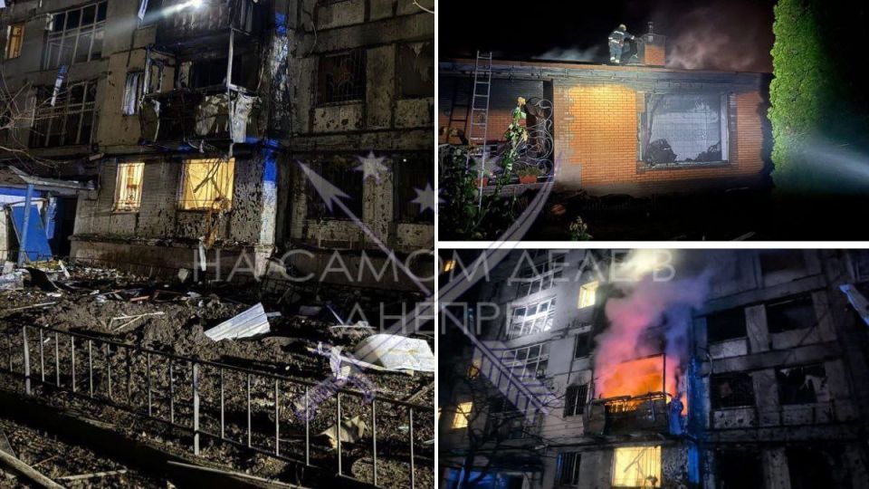 Днепропетровск сегодня. "Наслiдки" работы криворукого украинского ПВО