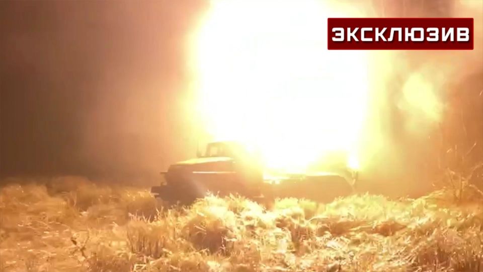 Расчеты «Градов» поддержали российских штурмовиков в Запорожской области