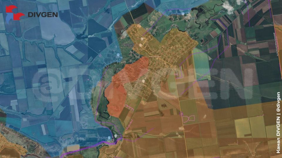 Штурмовые подразделения заняли новые позиции в западной части Новопавловки на Южно-Днепропетровском направлении, — Divgen