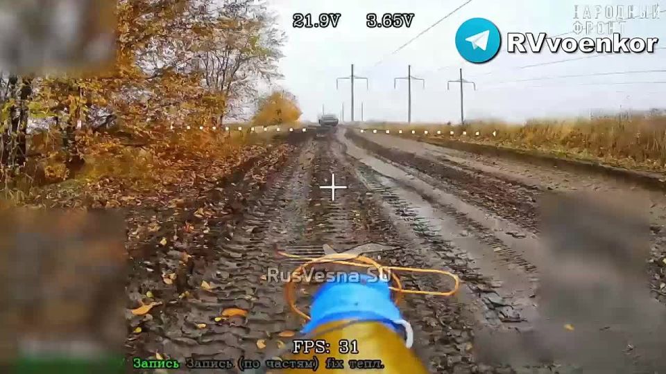 «тважные» уничтожают НАТОвскую технику, наступая в Днепропетровской области