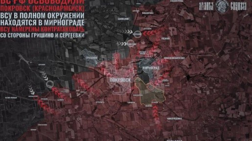 После взятия Покровска украинская сторона пытается стабилизировать обстановку и готовит контрудары. Потеря города открыла путь на Павлоград, поэтому ВСУ усиливают группировку