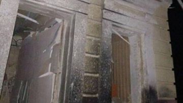 Кадры последствий ударов БПЛА по вокзалу в Пятихатках в Днепропетровской области публикует канал «Хроники Гераней»