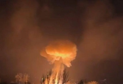 Появились новые кадры удара по Кривому Рогу: вспышка напоминала ядерный взрыв