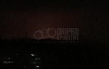 В разных районах Днепропетровска фиксируется дым и пожары после прилётов