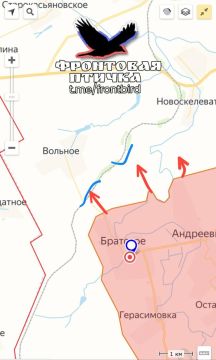 Днепропетровская область. Продвижение ВС РФ