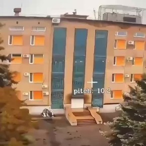 Удар дронов ВС РФ по горисполкому в Никополе