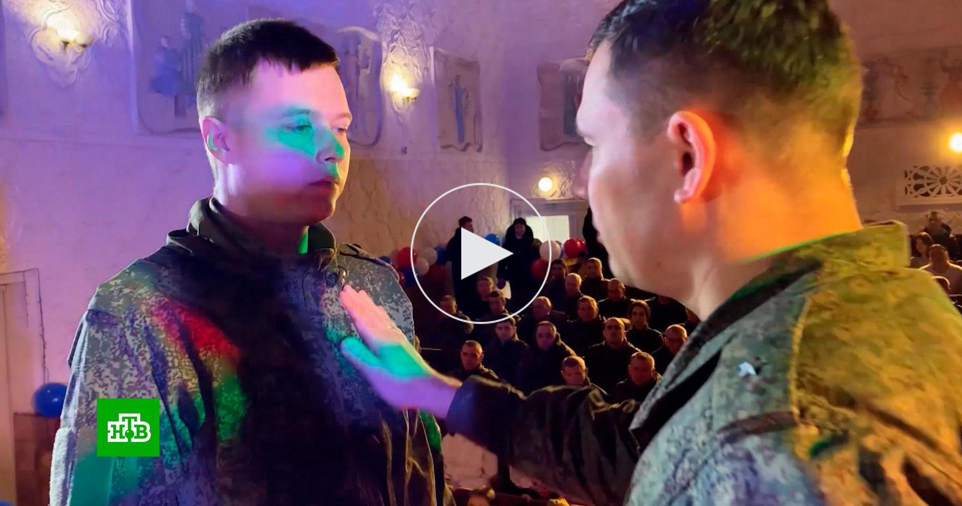 Отличившимся в зоне СВО бойцам вручили награды