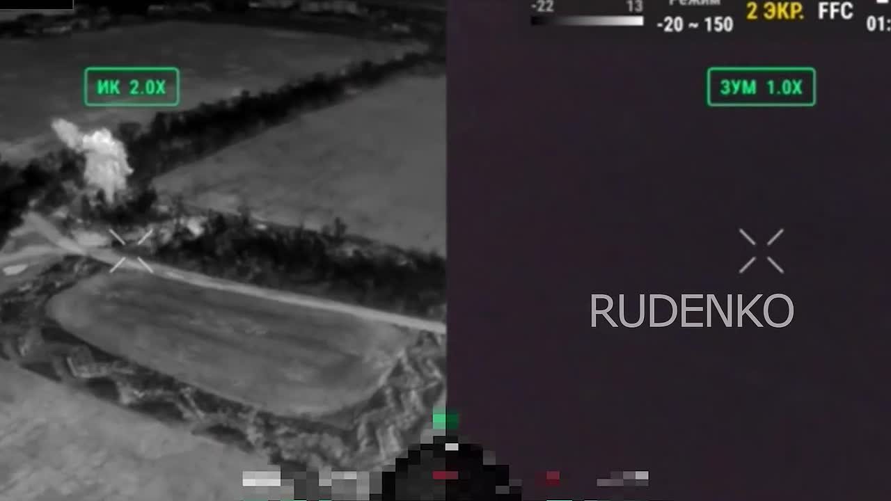 Андрей Руденко: Расчёт САУ «Гвоздика» группировки войск «Восток» уничтожил пункт управления БПЛА и опорные пункты ВСУ в Днепропетровской области