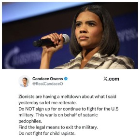 Тем временем в США. Американская обозревательница Кэндис Оуэнс рассказала, что власть в Соединенных Штатах находится в руках педофилов и сатанистов
