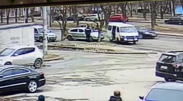 В Днепропетровске людоловы заблокировали машину и пытались похитить водителя