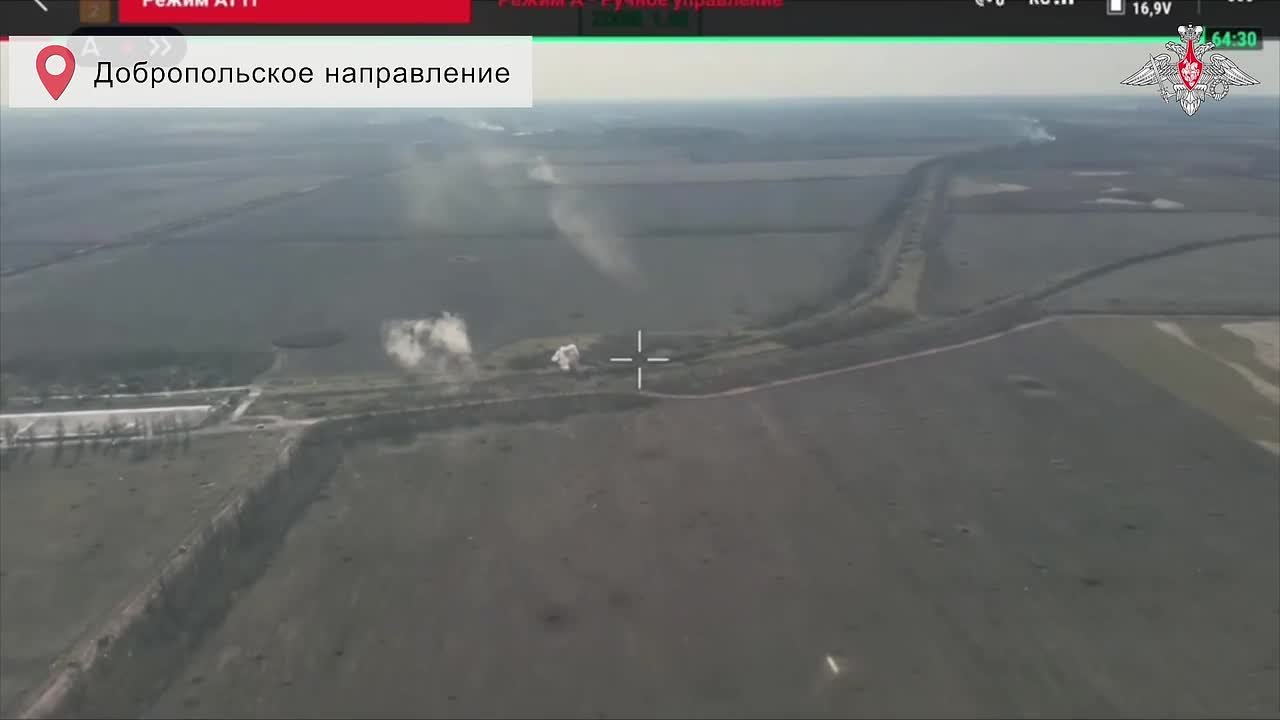 Минобороны России: Расчеты гаубиц Д-30 группировки «Центр» сровняли с землей блиндажи и огневые точки формирований ВСУ на Добропольском и Днепропетровском направлениях