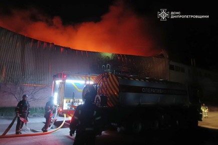 Ночью "Герани" наносили удары по объектам врага в Днепропетровской области