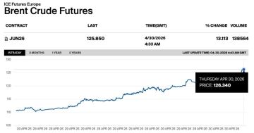 ���� ����� Brent ��������� 126 �������� �� ������� ������� � ����� 2022 ����