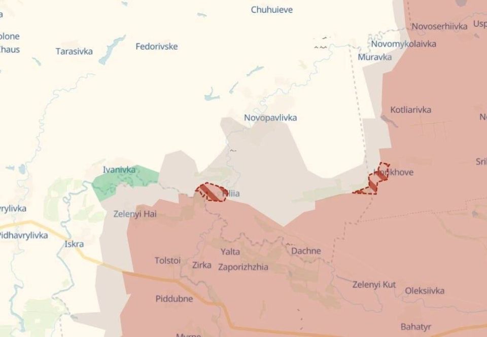 Юлия Витязева: Российские военные продвинулись в районах Орехово и Филии на границе Донецкой и Днепропетровской областей, сообщают вражеские сводки