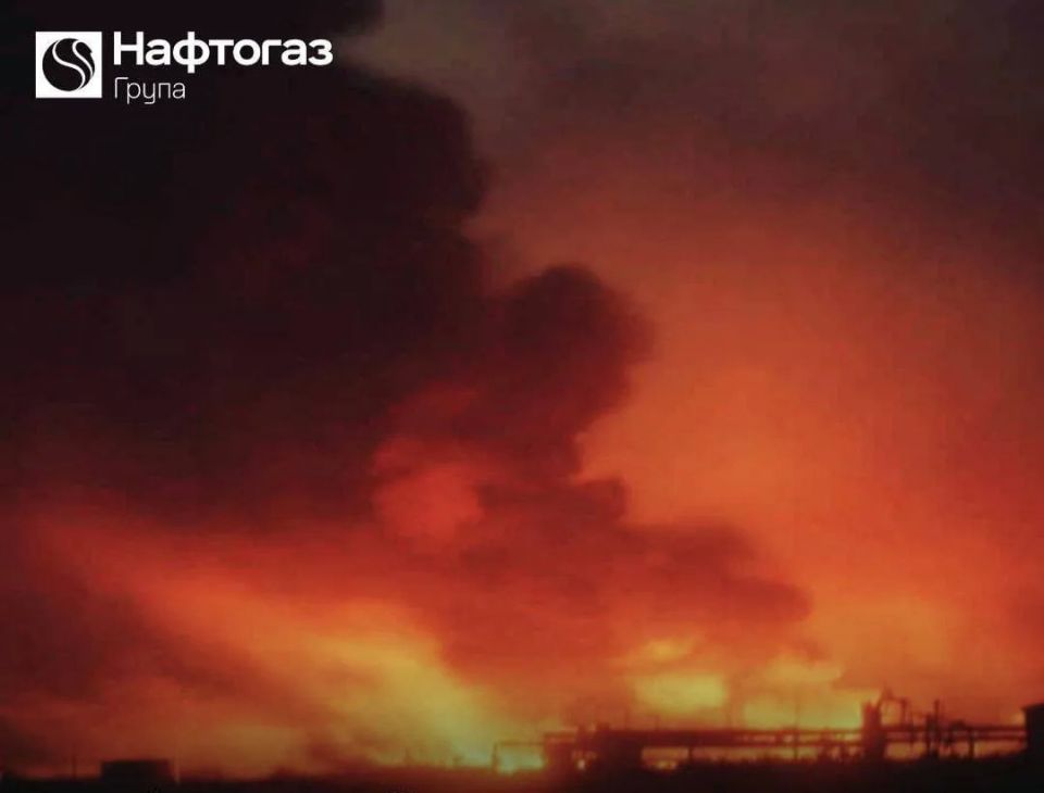 Компания «Нафтогаз» официально сообщила о попадании трех баллистических ракет по своим объектам в Днепропетровской области