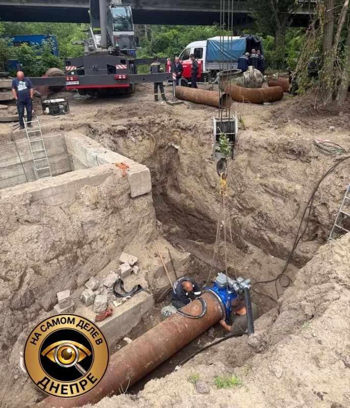 Воду на правом берегу Днепропетровска подадут уже сегодня: первый этап масштабного ремонта водопровода завершили досрочно