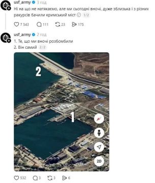 ВСУ угрожают ударом по Крымскому мосту, Россия бьёт по логистике через Днепр