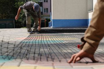 В Харьковской и Запорожской областях начали массово натягивать антидроновые сетки