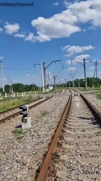 В посёлке Васильковка Днепропетровской области мародёры срезали провода на железной дороге