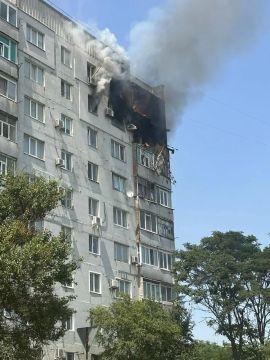 ВСУ обстреливают Днепрорудное в Запорожской области