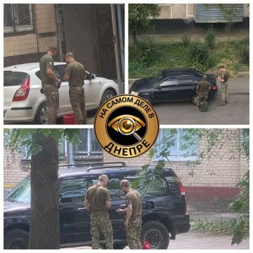 В Днепропетровске сотрудники ТЦК внаглую воруют чужой бензин