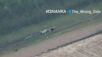 Очередные удары дронов-камикадзе «Герань-2/4 сикер» по локомотивам в районе Божедаровки Днепропетровской области