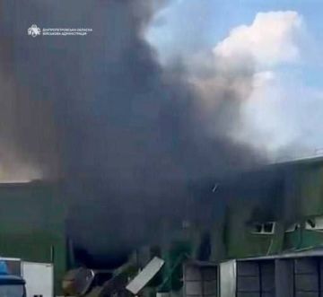 Нанесен удар по складам логистической компании в Днепропетровской области